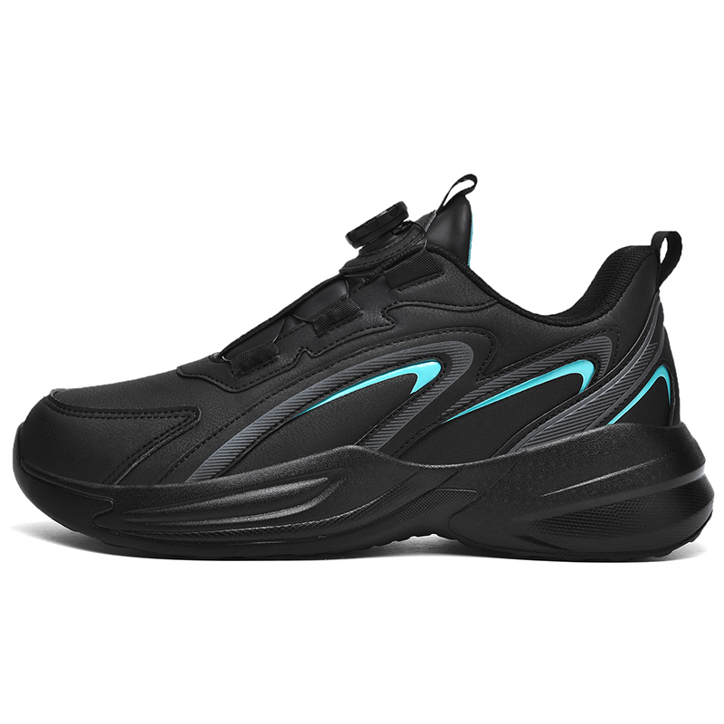 TOMAY Microfiber Leather Low top Running Shoes Men’s