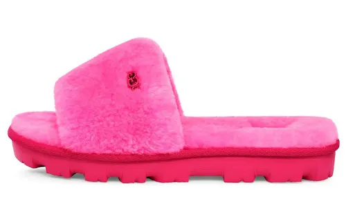 UGG Cozette Slide Shearling Slippers Women's Pink