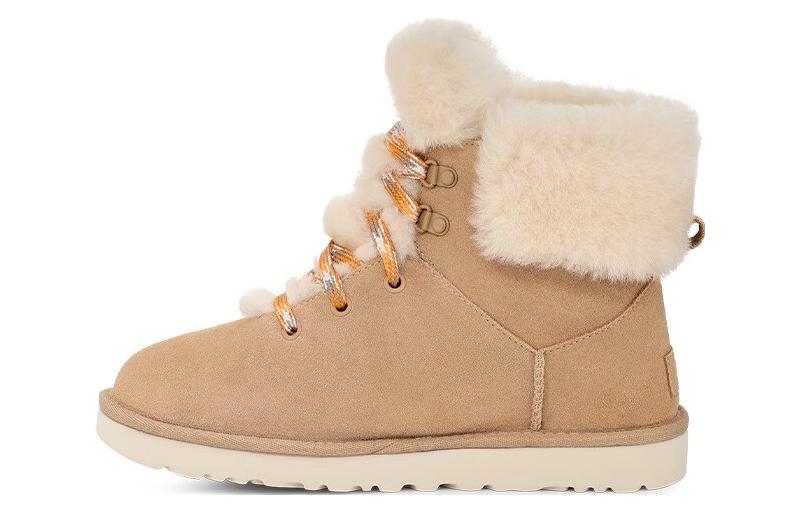 Женские ботинки UGG Корова замша (коричневые)