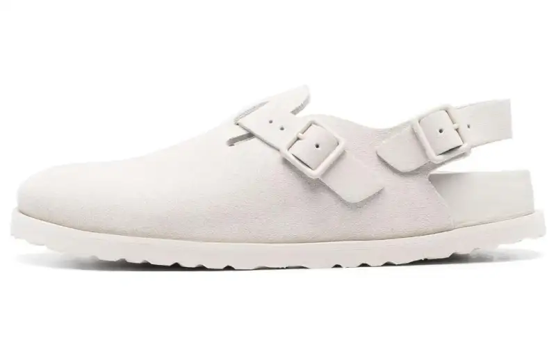 Birkenstock 1774 Iii Tokyo Suede Leather Narrow Fit Sandals 'Bone' Women's