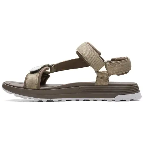 Clarks Fabric Beach Sandals Men's Brown