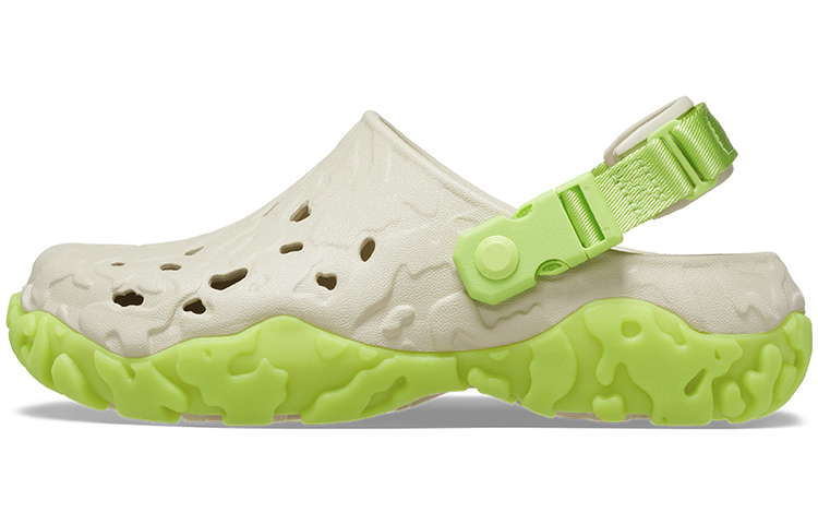 Crocs EVA Sports Sandals Men's White Green