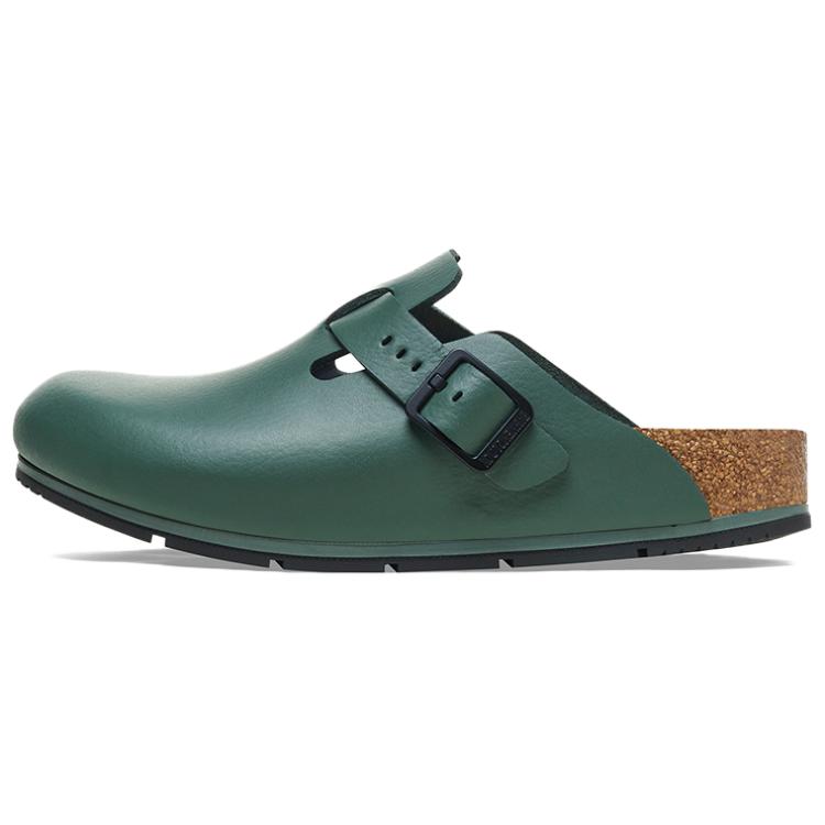 Сабо Birkenstock Boston (зеленые)