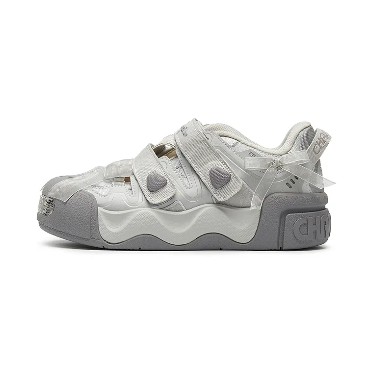 Champion Essentials AutoSkate Mary Jane Casual Shoes Women's Ethereal Gray/Silver White