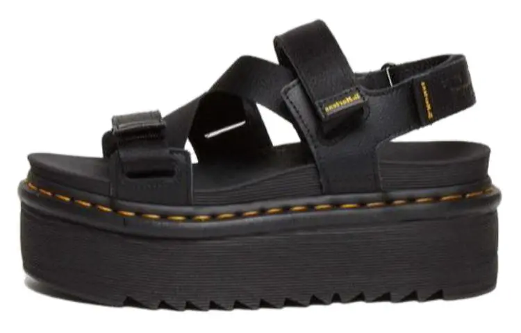 Dr.Martens Nylon Beach Sandals Unisex Black