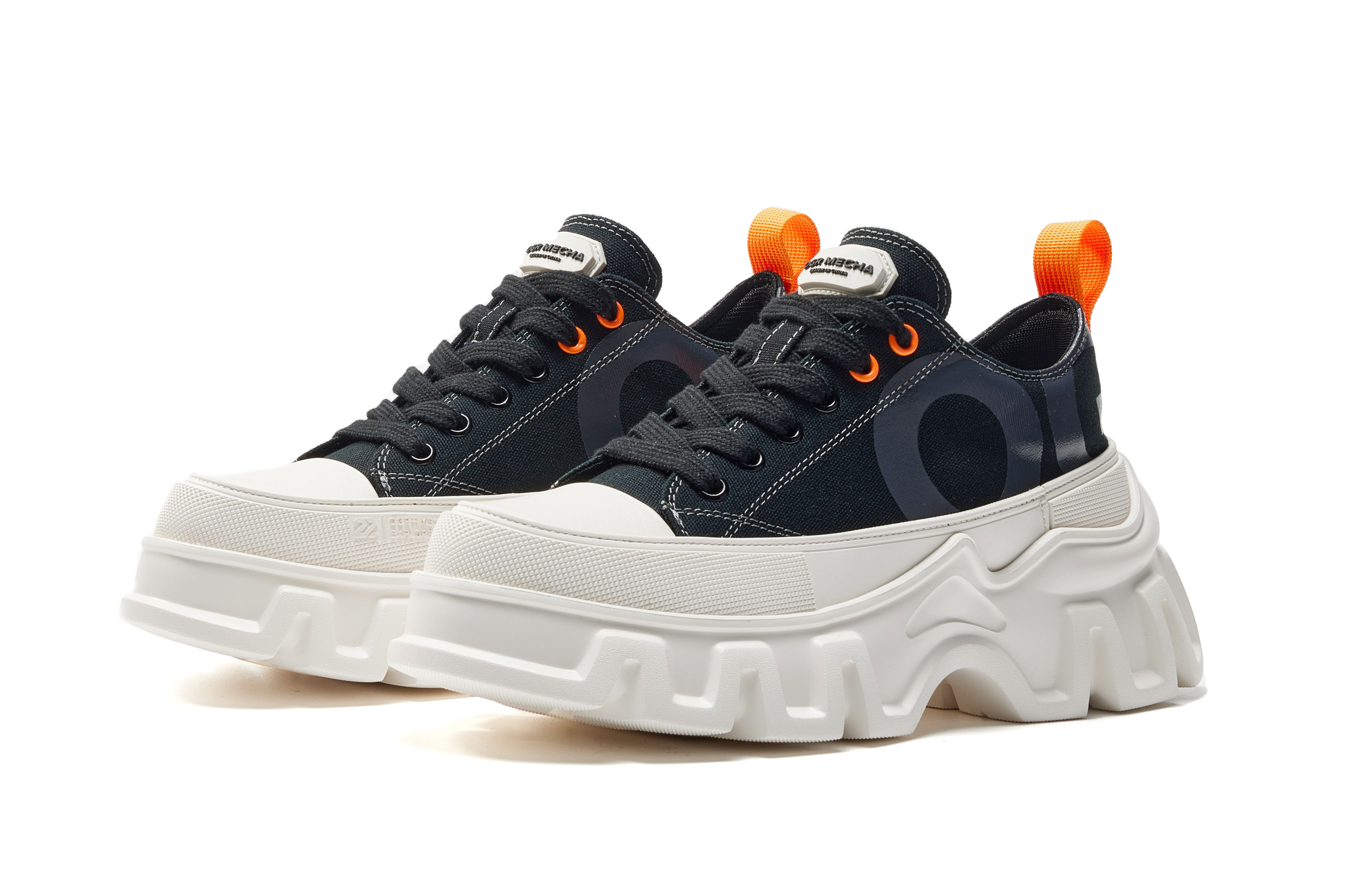 OGR Shen Model 2.0 Low top Canvas Shoes Unisex Black