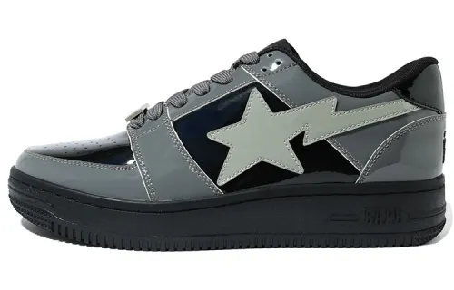 BAPE A BATHING APE Bape Sta Low Black Grey