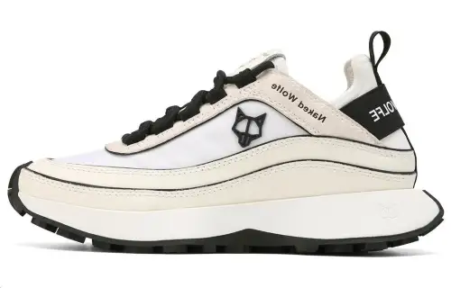 Naked Wolfe Petal Leather Low top Casual Shoes Women's Black White
