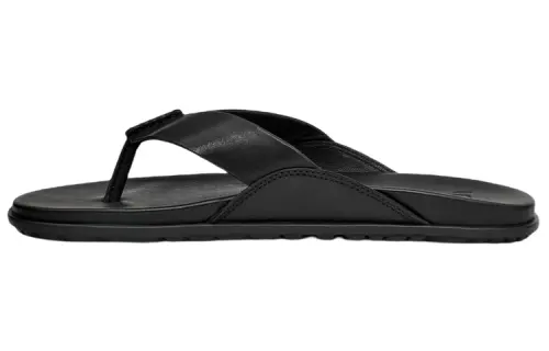 UGG Leather Stylish Sandal Women's Black