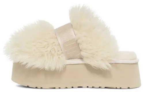 UGG Sustainable Fluff Momma Slide 'White' Women's