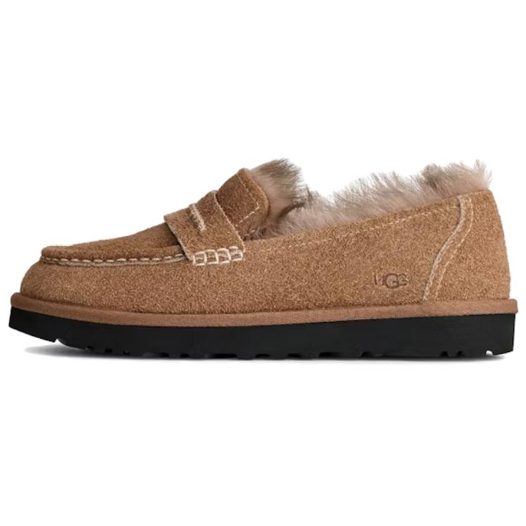 Женские лоферы UGG Ellis (коричневые)