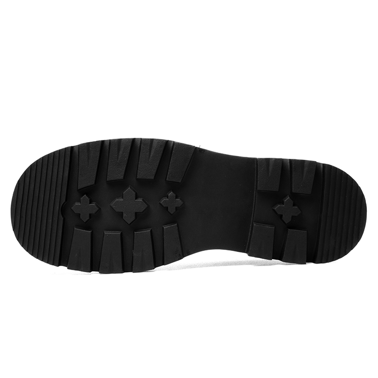 YEDANI Casual Leather Shoes Men's Low Top Black