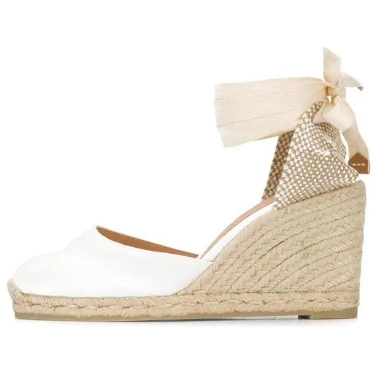 Castañer Wedge Heel High Heels Women's White
