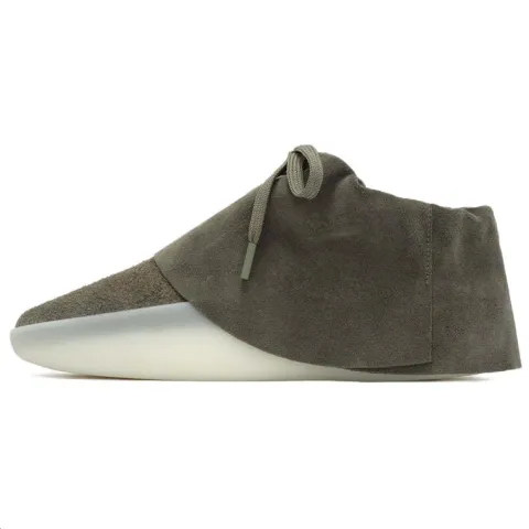 Fear Of God Moc Lo Runner Suede Low top Casual Shoes Unisex Gray Green