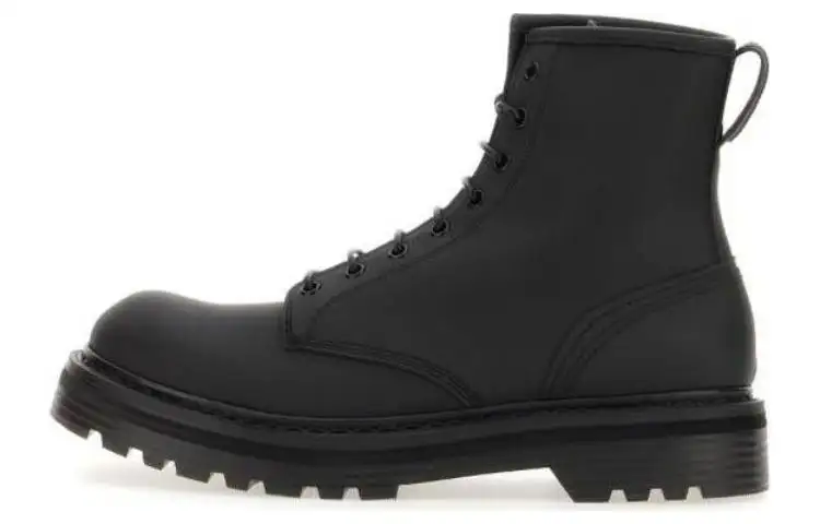 PREMIATA Round Toe Lace Up Ankle Boots