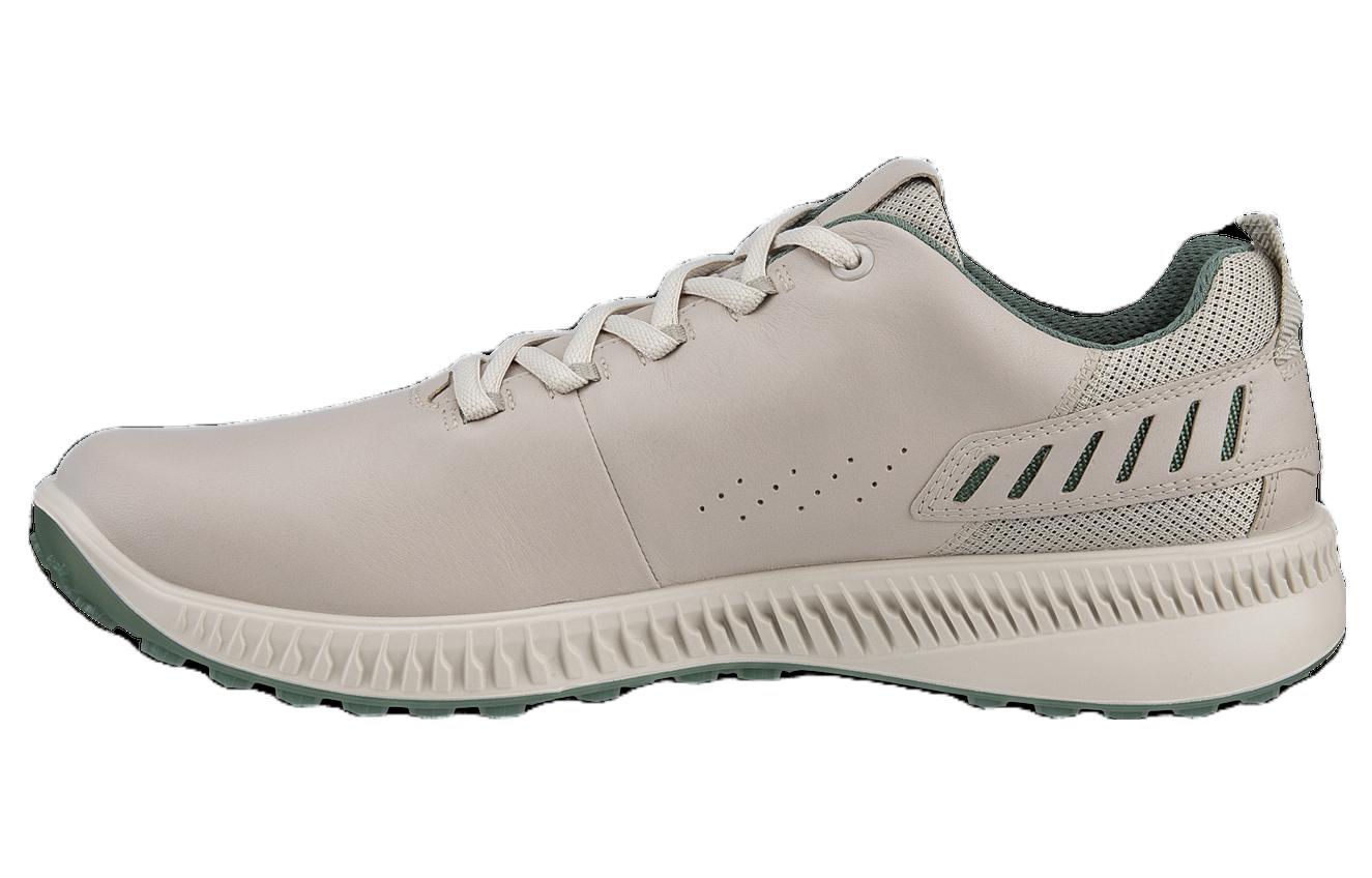 Ecco Leather Slip Resistant Abrasion Resistant Low top Running Shoes Men’s Light Brown