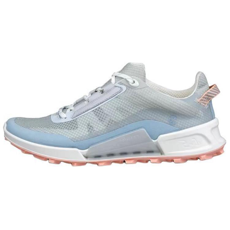 Ecco Biom 2.1 Walking MOUNTAIN Cow Leather Lightweight Low top Mountaineering & Hiking Shoes Women’s Blue
