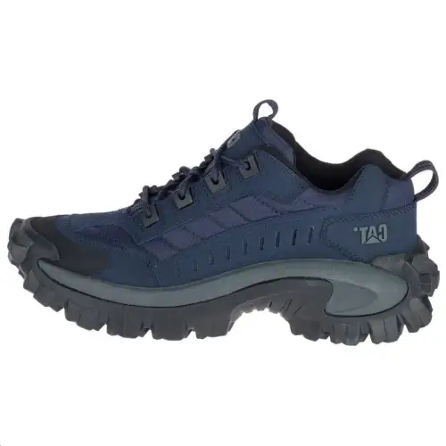 CAT Intruder Comfortable Slip Resistant Outdoor Shoes Men's Blue