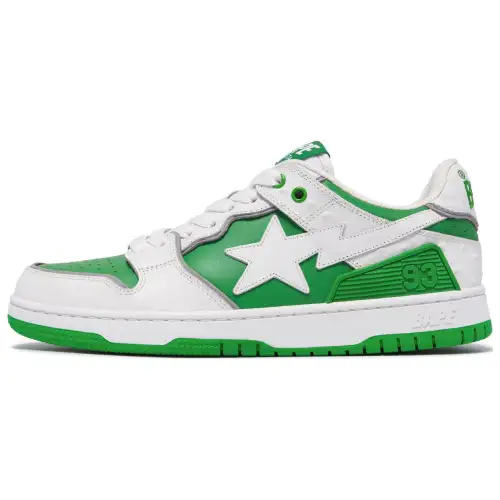 A BATHING APE Bape SK8 STA Slip Resistant Slip Resistant Low top Skateboard Shoes Women's