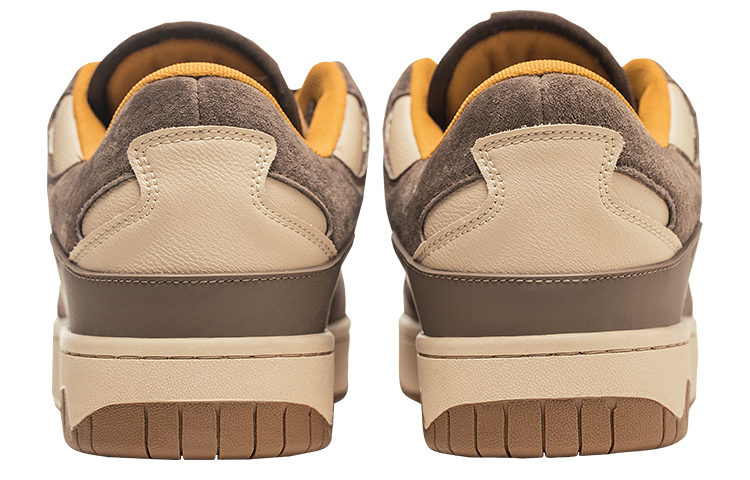 RIFUGIO VO' Low top Stylish Skateboarding Shoes Unisex Coffee