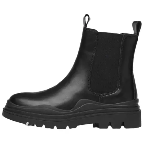 JANE HARLOW Short Chelsea Boots Men's Black