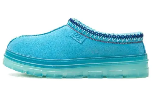 UGG Suede Closed Toe Slippers Women's Blue