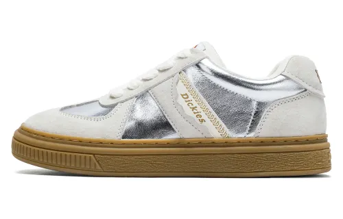 Dickies Low top Skateboard Shoes Women's Beige Silver