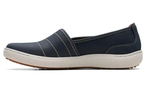 Clarks Pu Women's Casual Shoes Women's Dark Blue