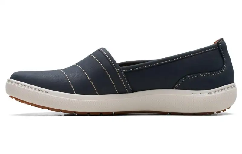 Clarks Pu Women's Casual Shoes Women's Dark Blue