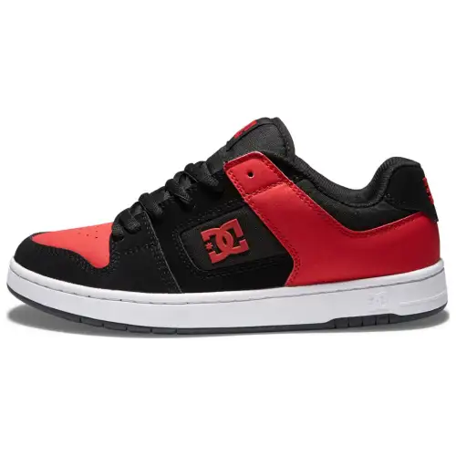 DC Shoes Manteca 4 Low top Skateboard Shoes Men's Black Red