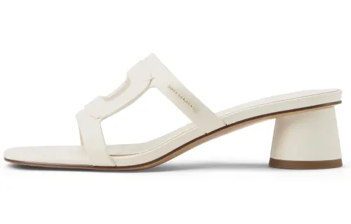 CHARLES&KEITH Composite Sole Slide Slippers 4.3cm Women's