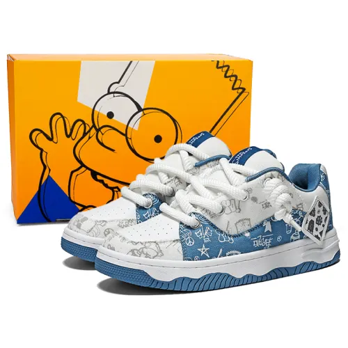 The Simpsons Low top Skateboard Shoes Unisex