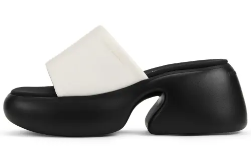 CHARLES&KEITH Composite Sole Slide Slippers 7.5cm Women's