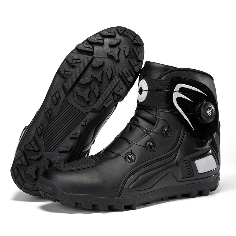 ENRICO COVERI Cycling Shoes Men’s High Top Black Rice/Black Yellow