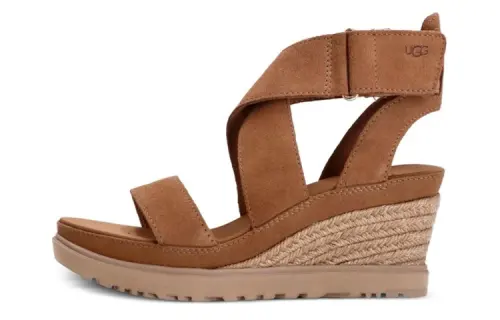 UGG Ileana Ankle 75mm Wedge Sandals