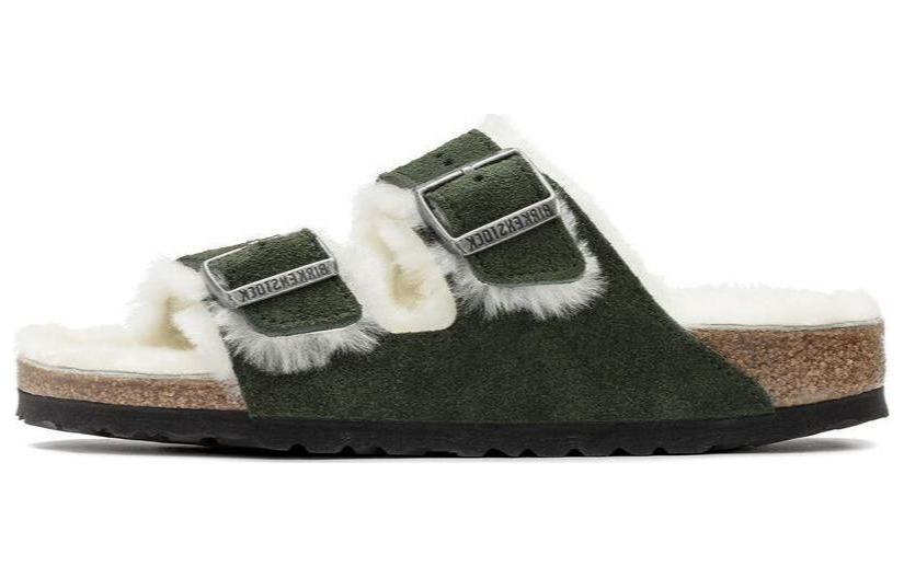 Женские сандалии Birkenstock (зеленые)