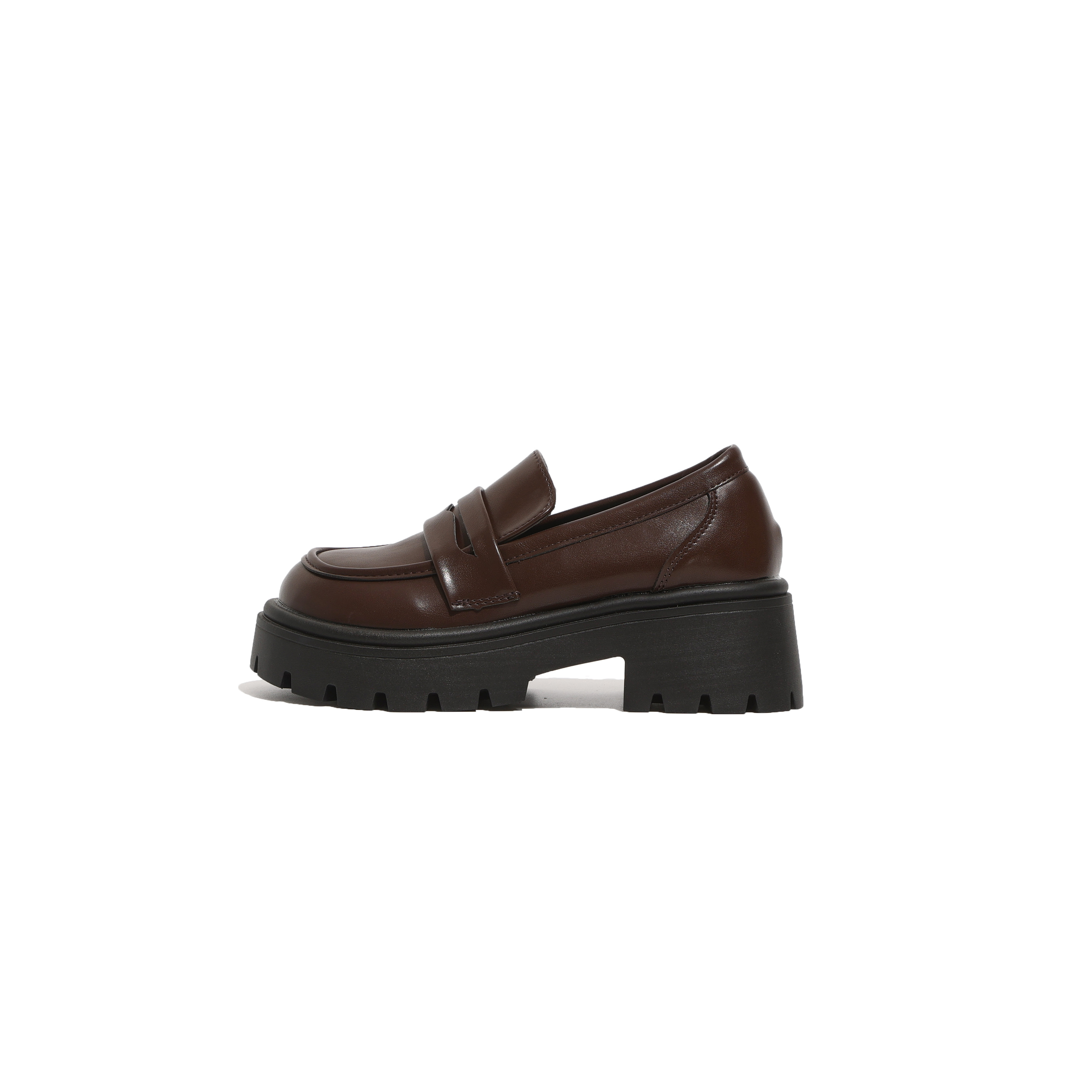 SHUXI Loafers Women's Black/Brown