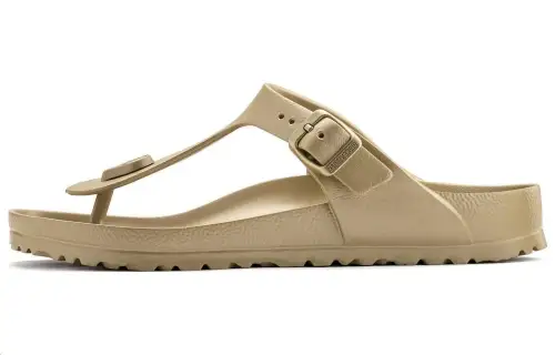 Birkenstock Gizeh EVA Flip Flops Unisex Glamor Gold