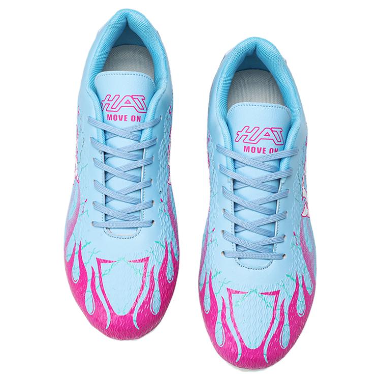 HLA JEANS FG Firm Ground Synthetic Leather Cushioning Slip Resistant Abrasion Resistant Breathable Soccer Shoes Unisex