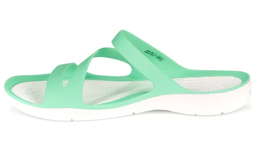 Crocs Swiftwater Slide Slippers Women's Green