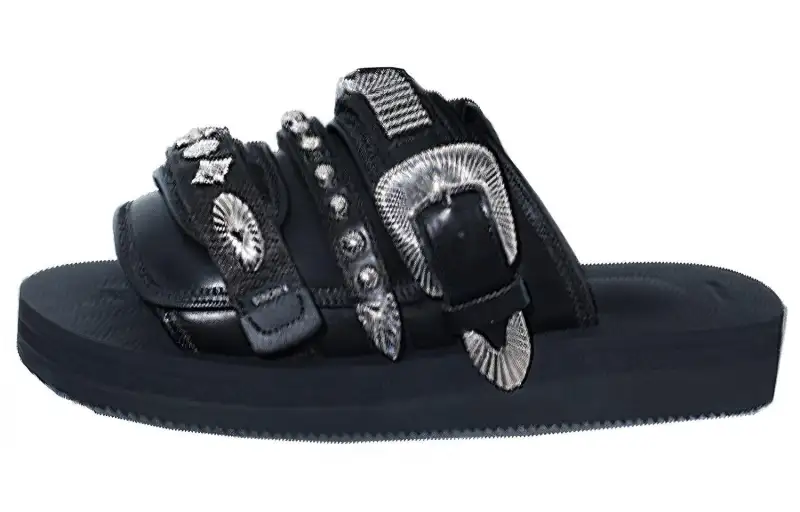 Toga x Suicoke Slide Slippers Men's Black
