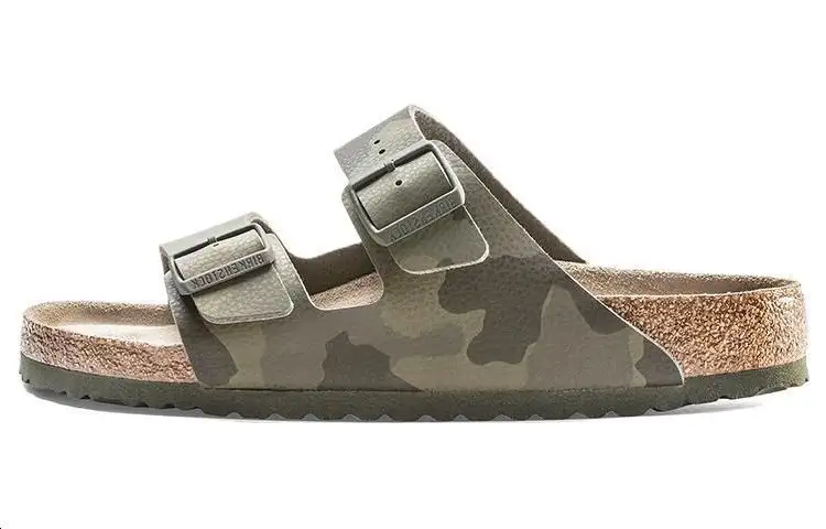 Birkenstock Slip Resistant Slide Slippers Men's Green