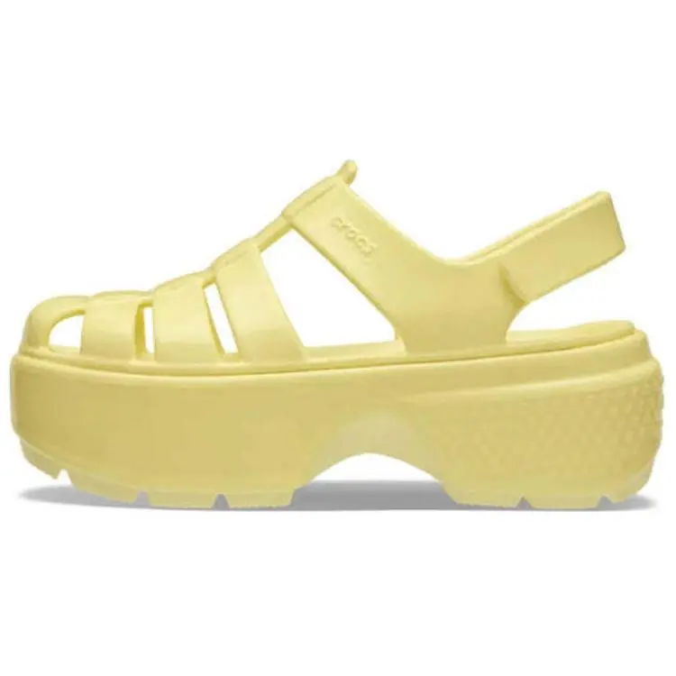 Crocs Plastic Clogs Unisex Yellow