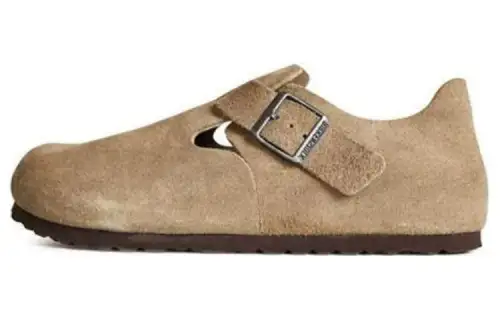 Birkenstock Suede Casual Shoes Men's Umber
