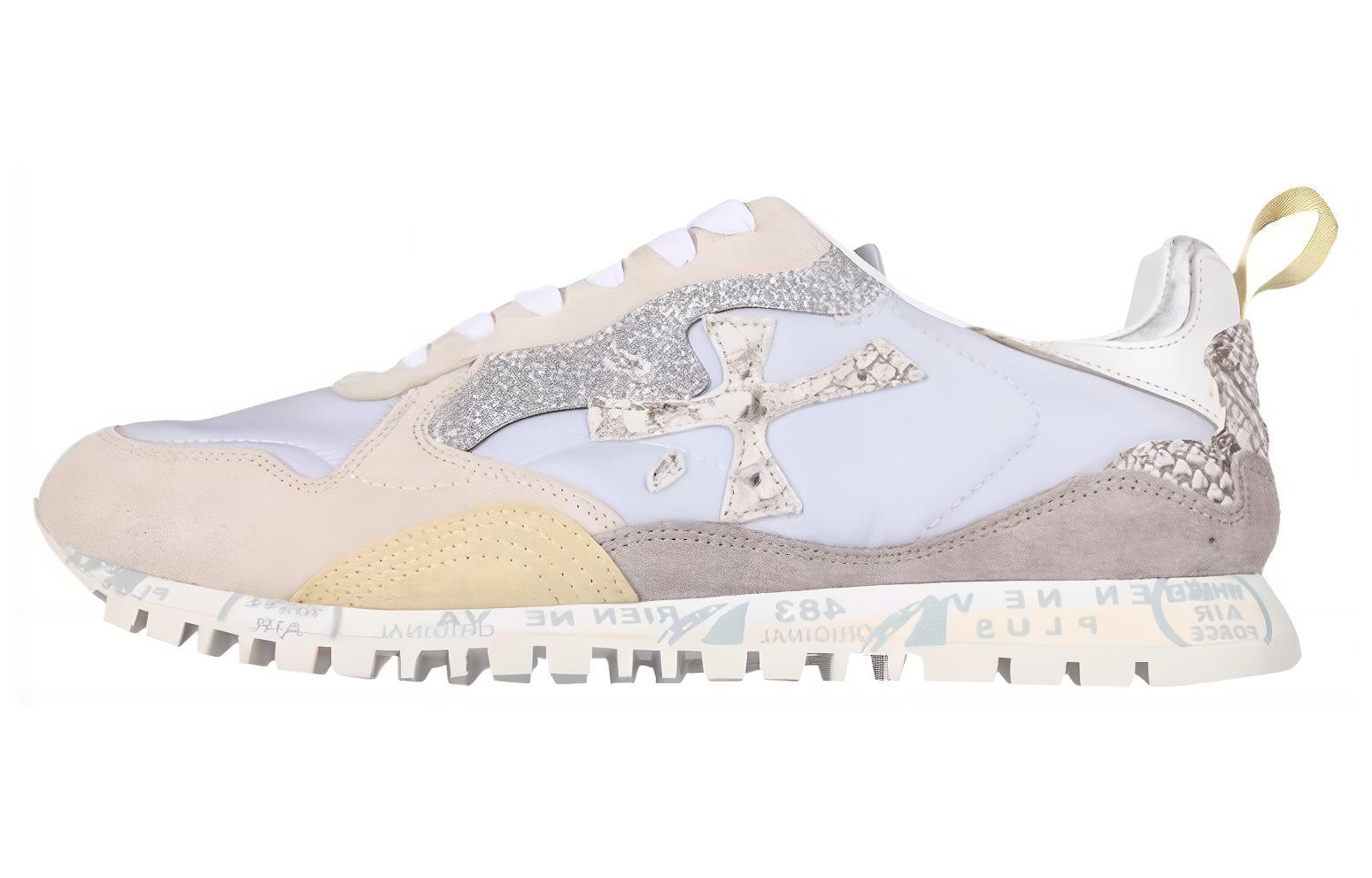 PREMIATA Split Suede Breathable Low top Casual Shoes Women's Multicolor