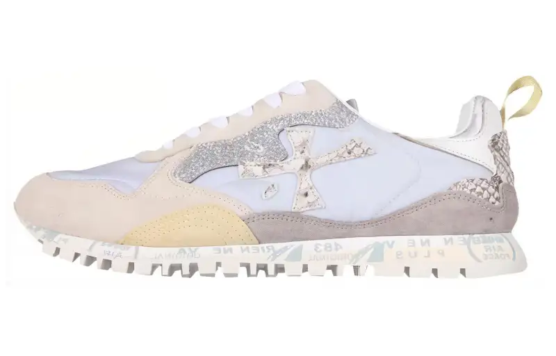 PREMIATA Split Suede Breathable Low top Casual Shoes Women's Multicolor