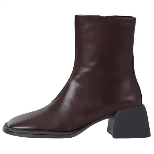 VAGABOND SHOEMAKERS Leather Ankle Boots Women's Dark Brown