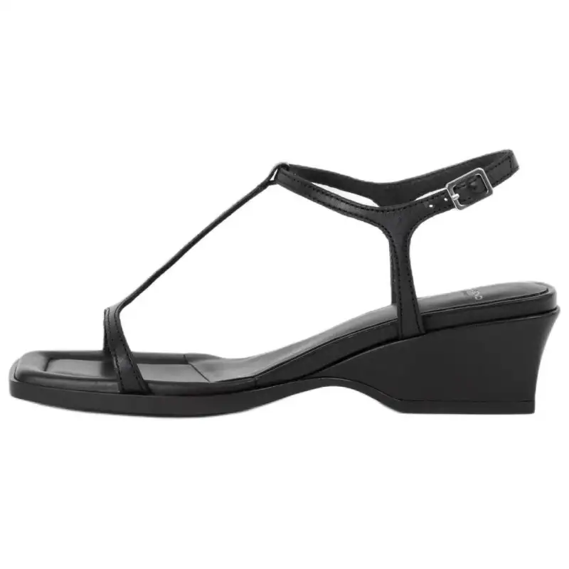 VAGABOND SHOEMAKERS Leather One Strap Sandals Women's Black