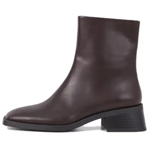 VAGABOND SHOEMAKERS Leather Ankle Boots Women's Dark Brown