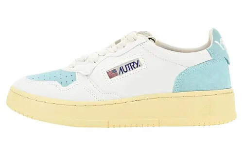 AUTRY Suede-panels Lace-up Sneakers